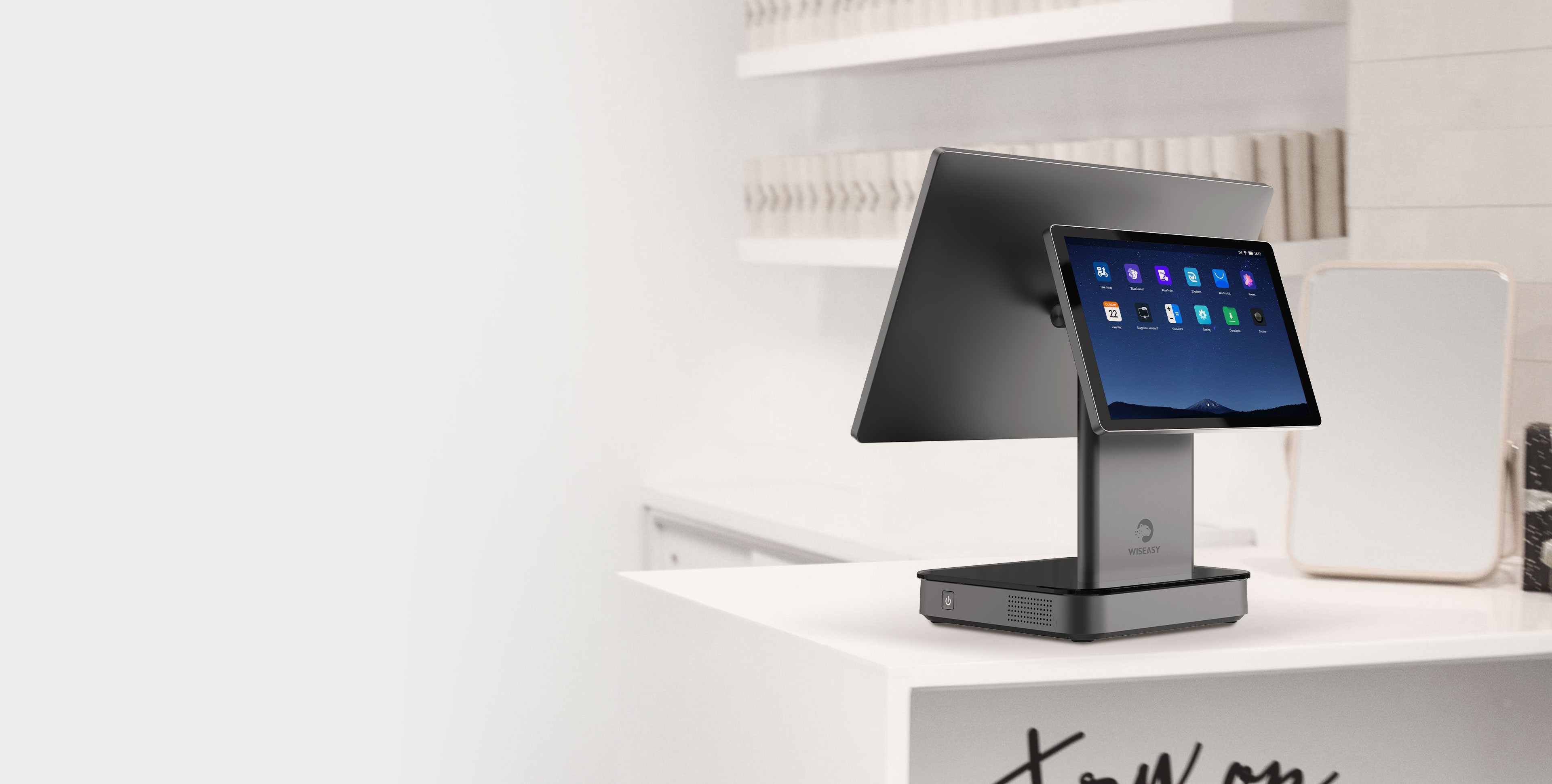The Dual-screen SMARTPOS that delivers a streamlined checkout process