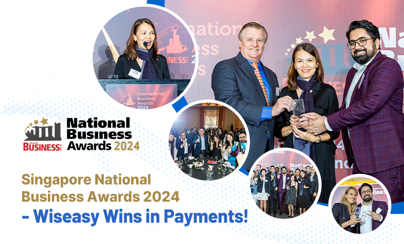 Wiseasy Technology earns a win in the Payments category at the SBR National Business Awards 2024