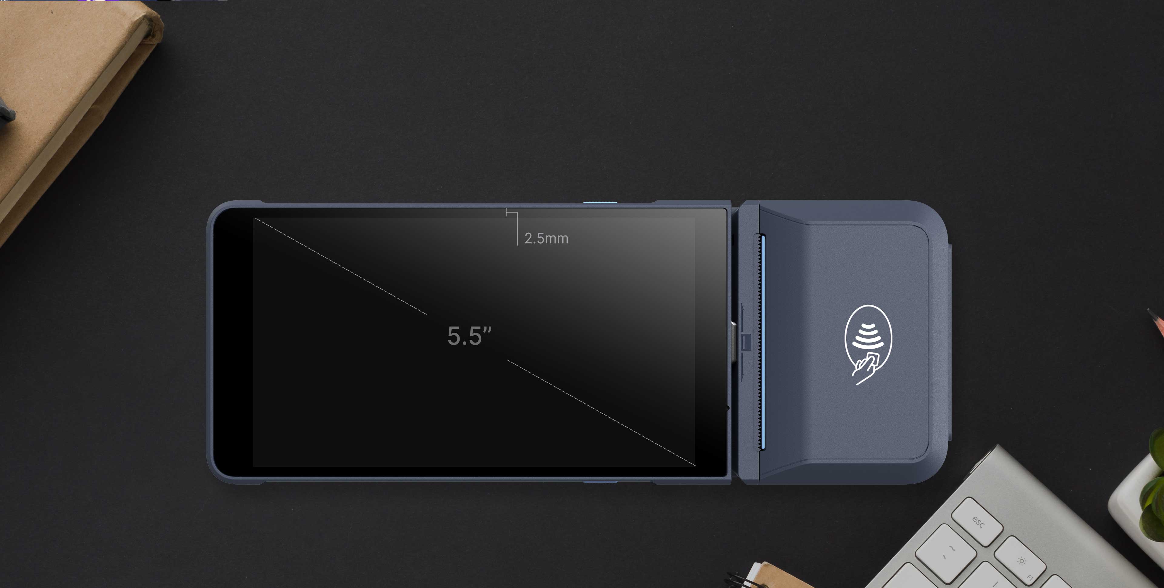 Une visière ultra-rapide de 2,5 mm