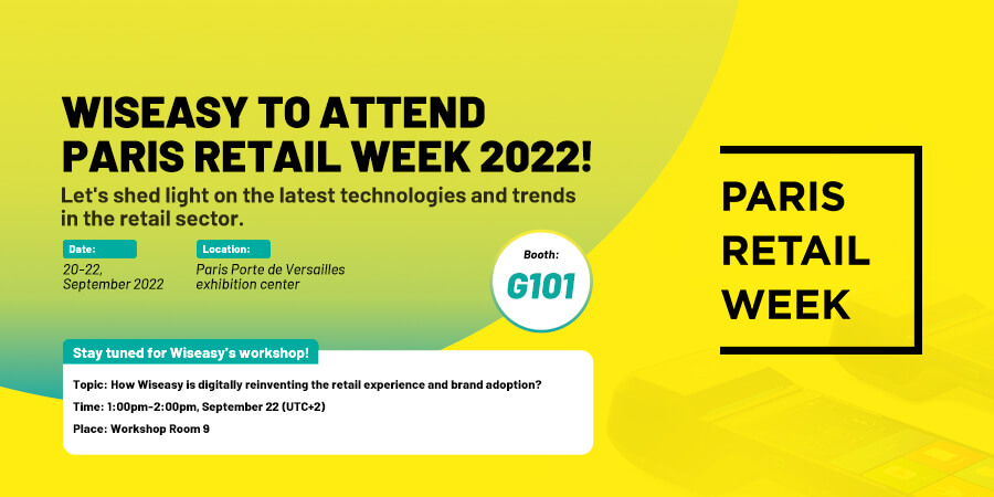 Wiseasy تعرض في أسبوع باريس للبيع بالتجزئة 2022